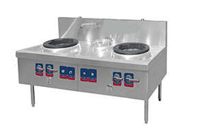 節(jié)能B款雙炒單溫灶