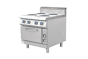 電四頭煮食爐連柜圓頭連焗爐