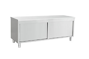 組裝單拉門工作臺無后背