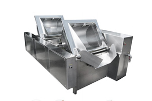 二曹翻轉(zhuǎn)連續(xù)式洗菜機
