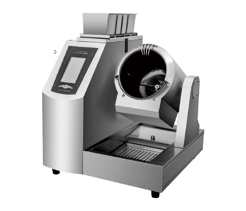 臺(tái)式全自動(dòng)滾筒炒菜機(jī)