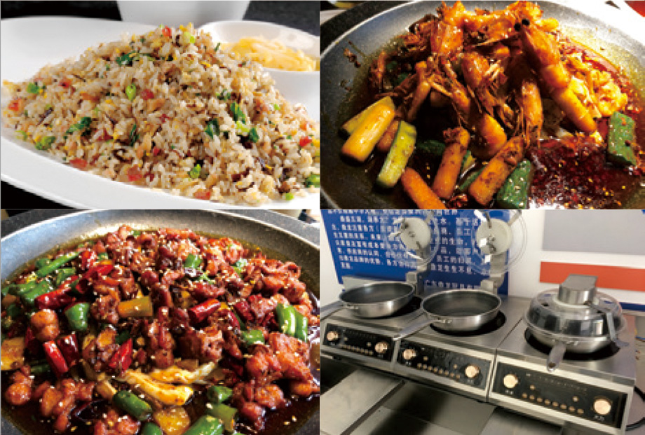 臺式轉(zhuǎn)鍋攪拌炒飯機(jī)(圖1)